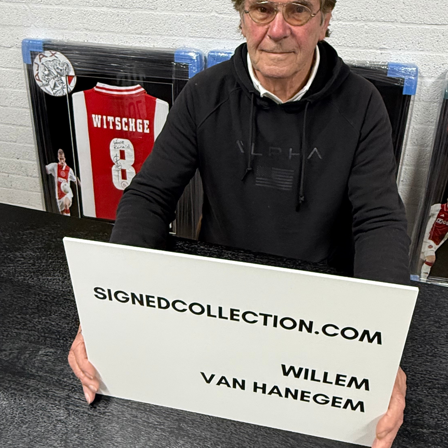 Willem van Hanegem - Johan Cruijff - Poster