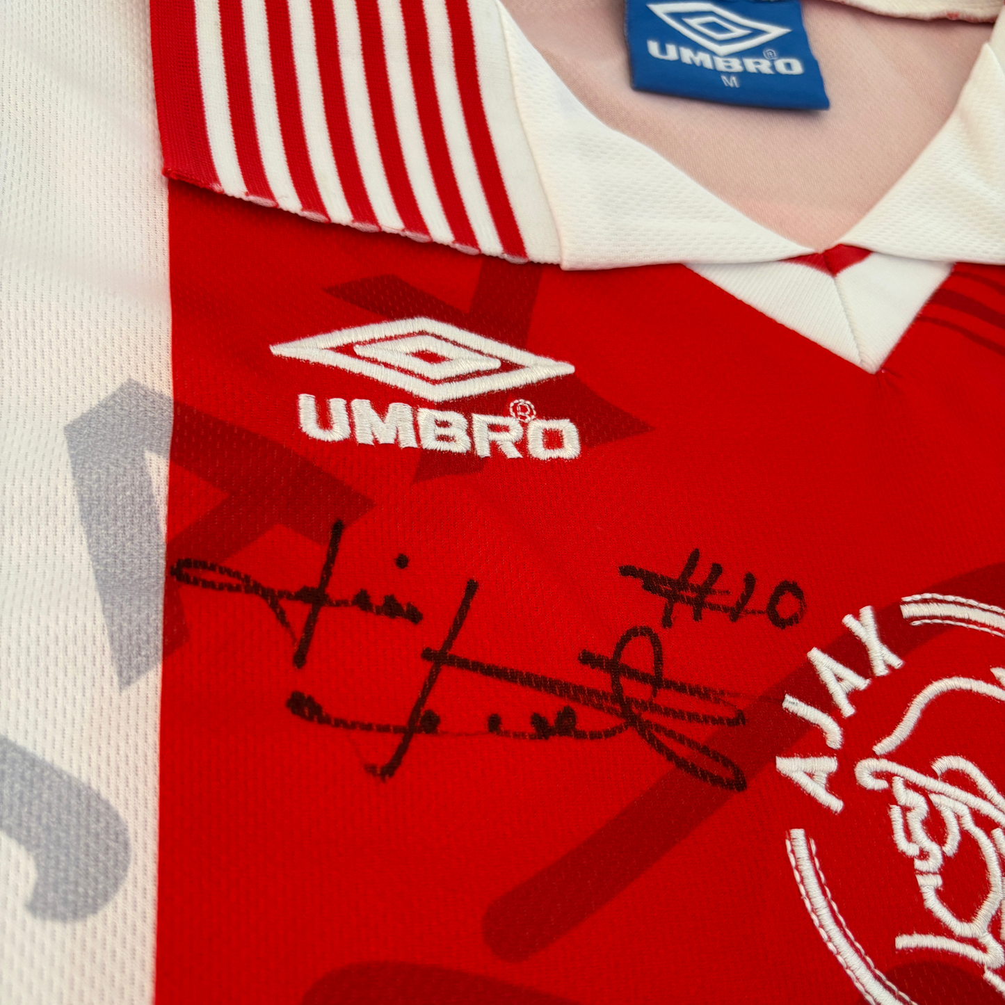 Jari Litmanen - Ajax 95/96 Home Shirt
