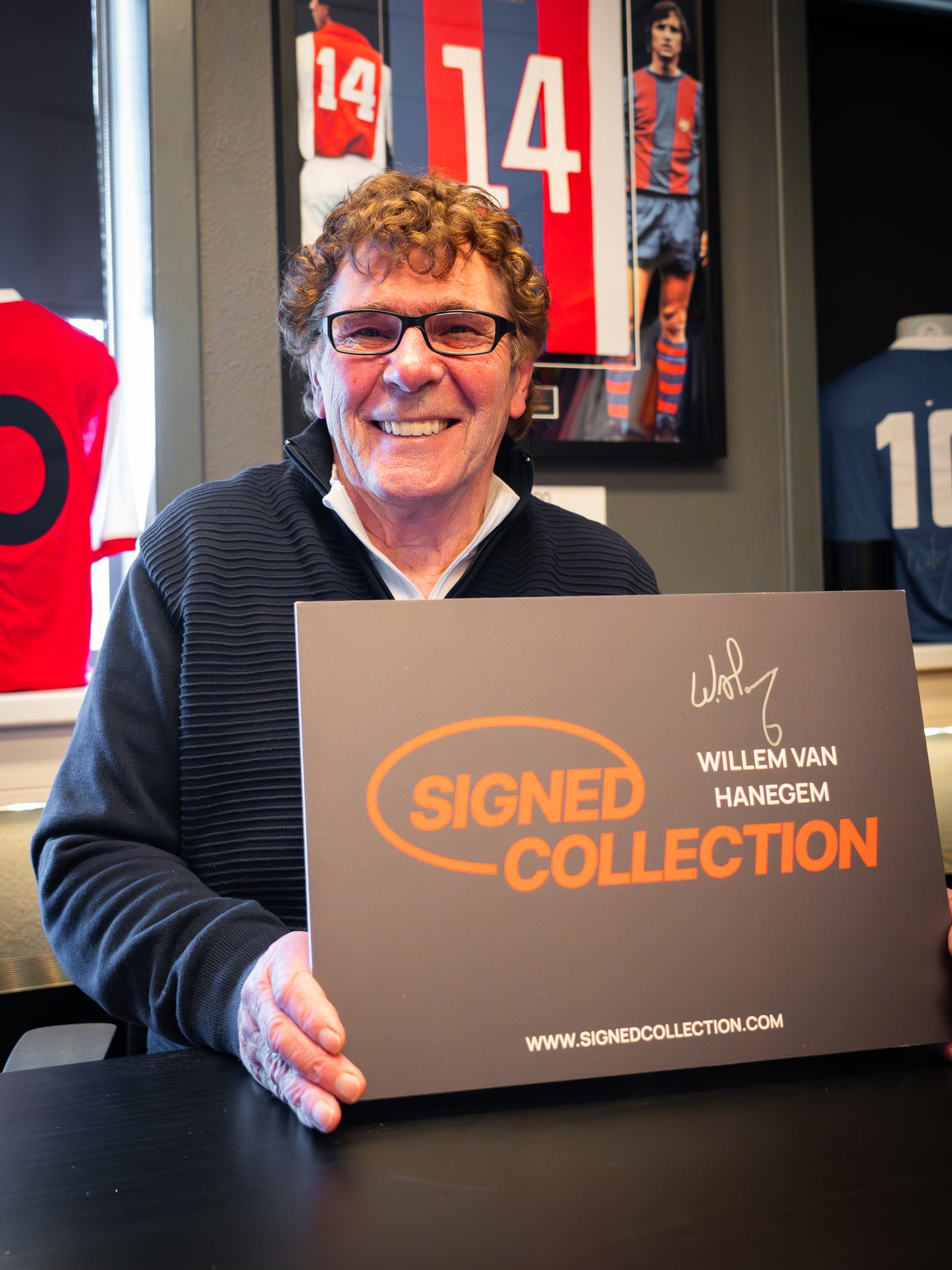 Willem van Hanegem - Feyenoord Jaren 70 shirt