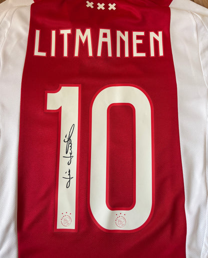 Jari Litmanen - Ajax shirt 24-25
