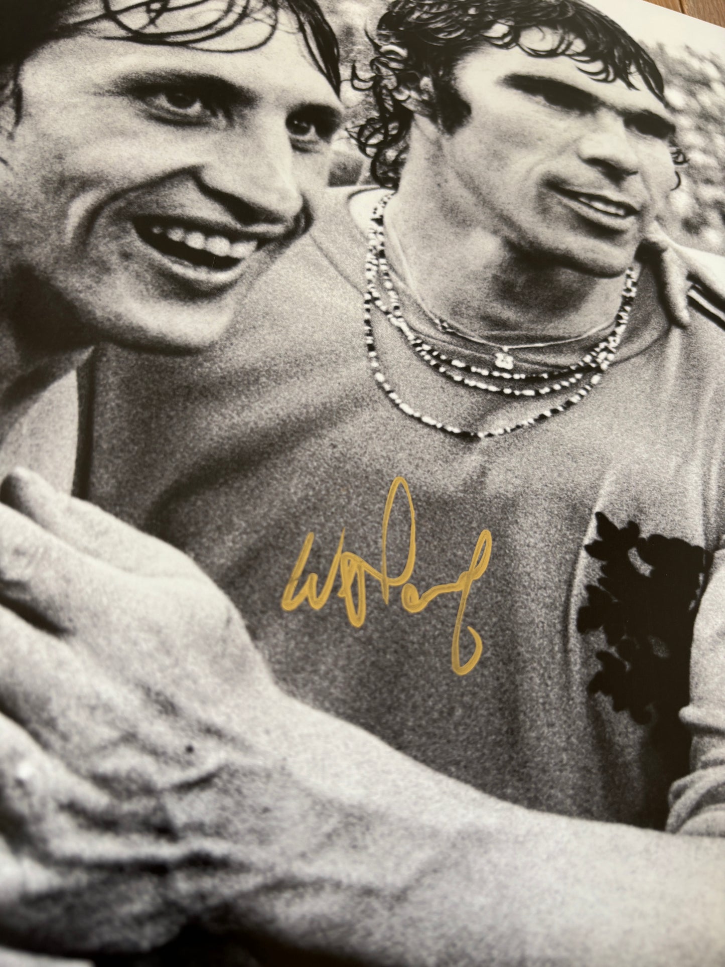 Willem van Hanegem - Johan Cruijff - Poster