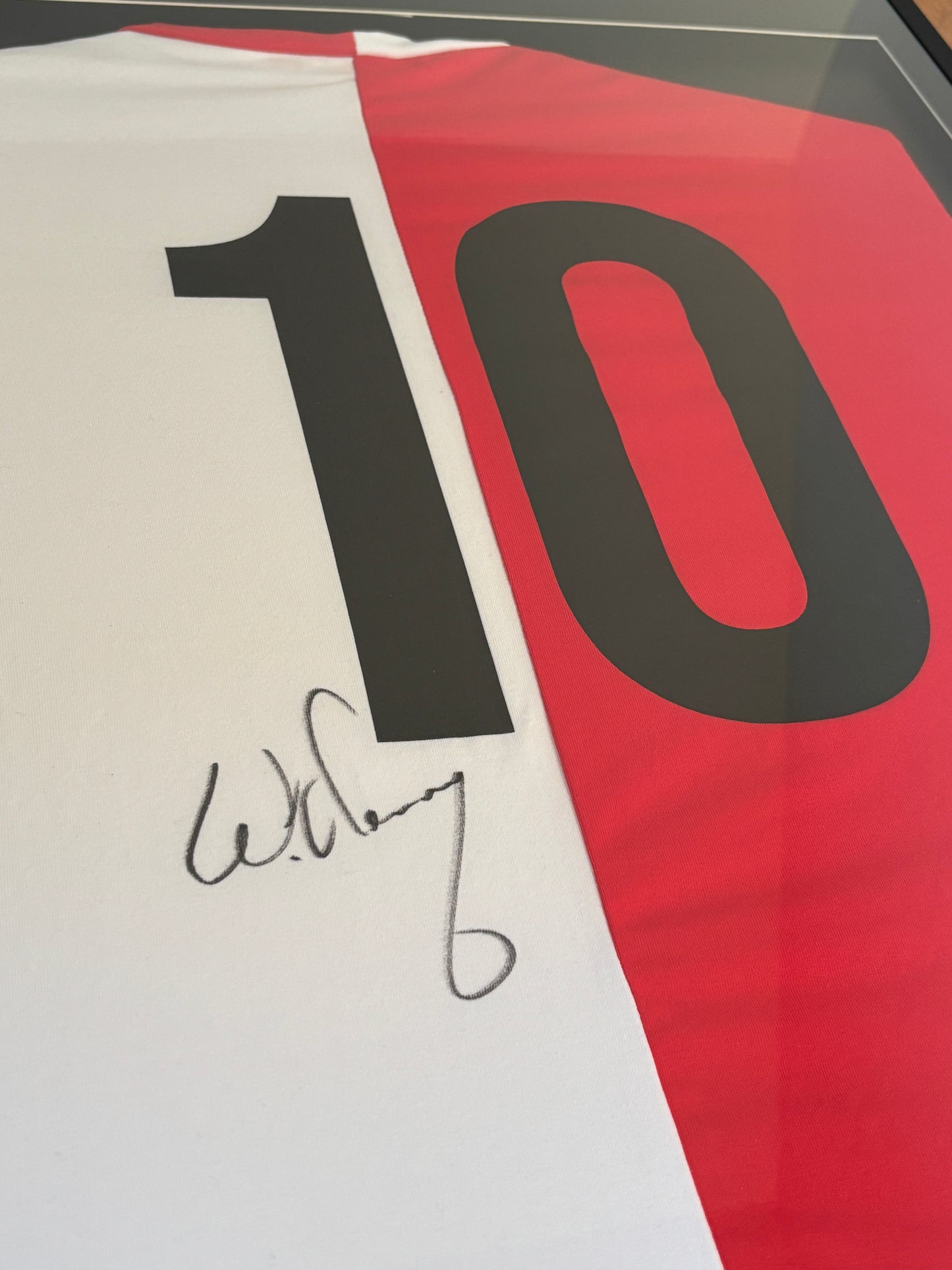 Willem van Hanegem - Feyenoord Jaren 70 shirt