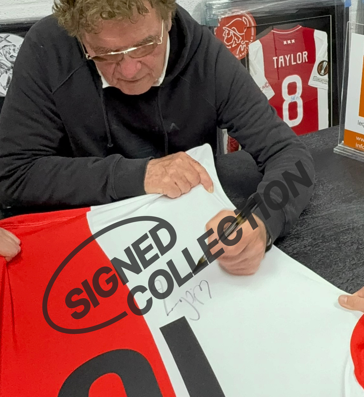 Willem van Hanegem - Feyenoord Jaren 70 shirt