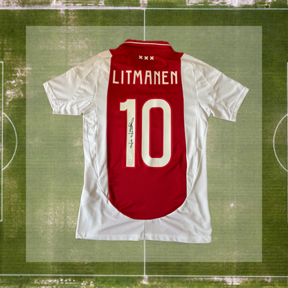 Jari Litmanen - Ajax shirt 24-25