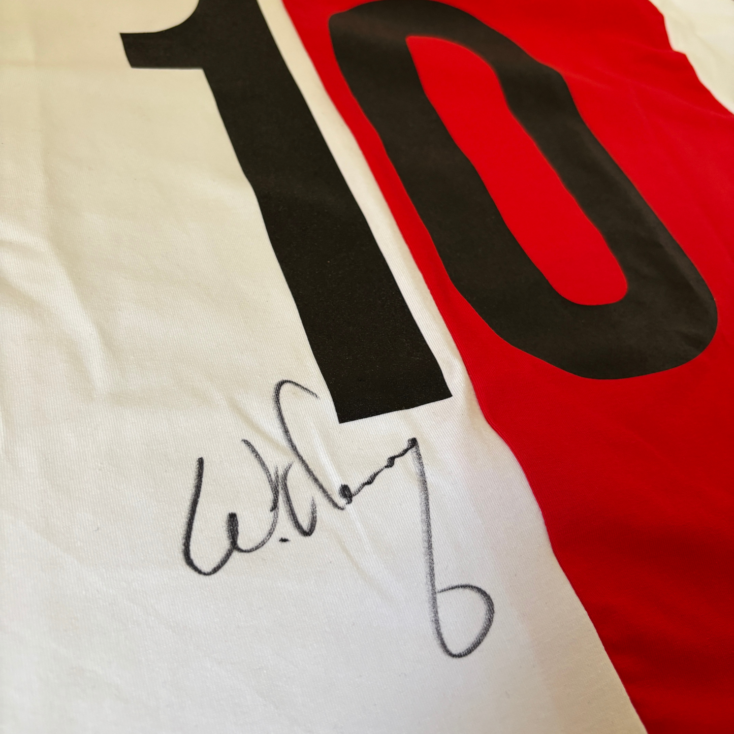 Willem van Hanegem - Feyenoord Jaren 70 shirt