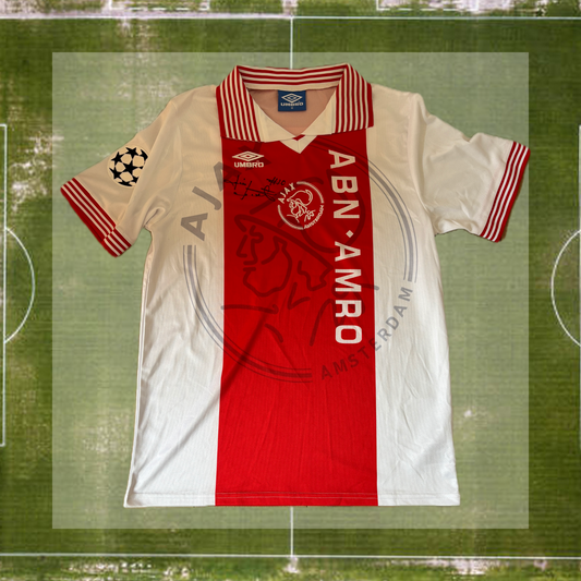 Jari Litmanen - Ajax 95/96 Home Shirt