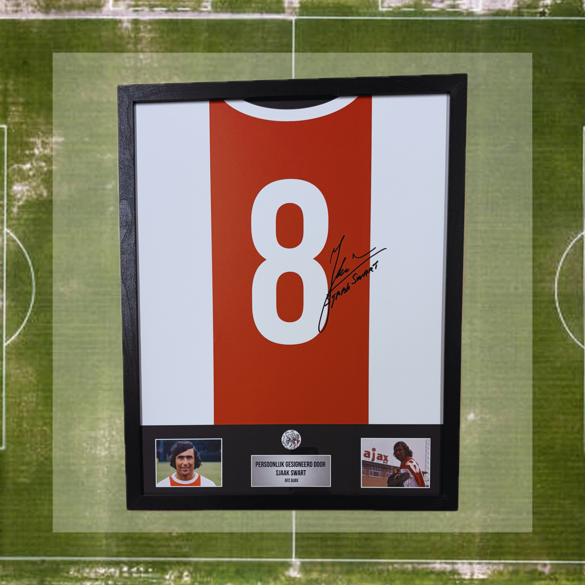 Sjaak Swart – Ajax jaren 70 shirt poster