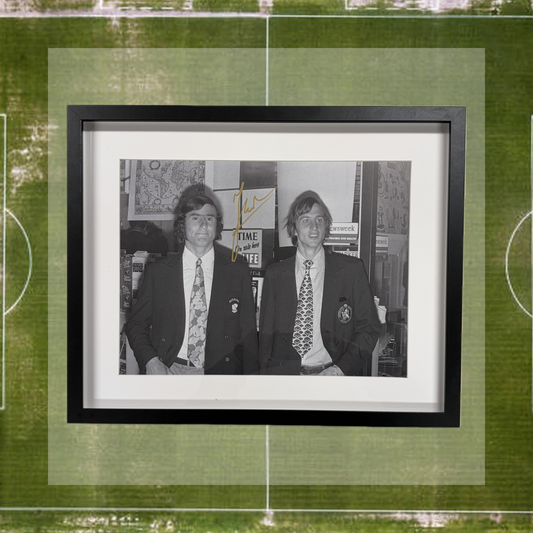 Sjaak Swart – Foto met Johan Cruijff