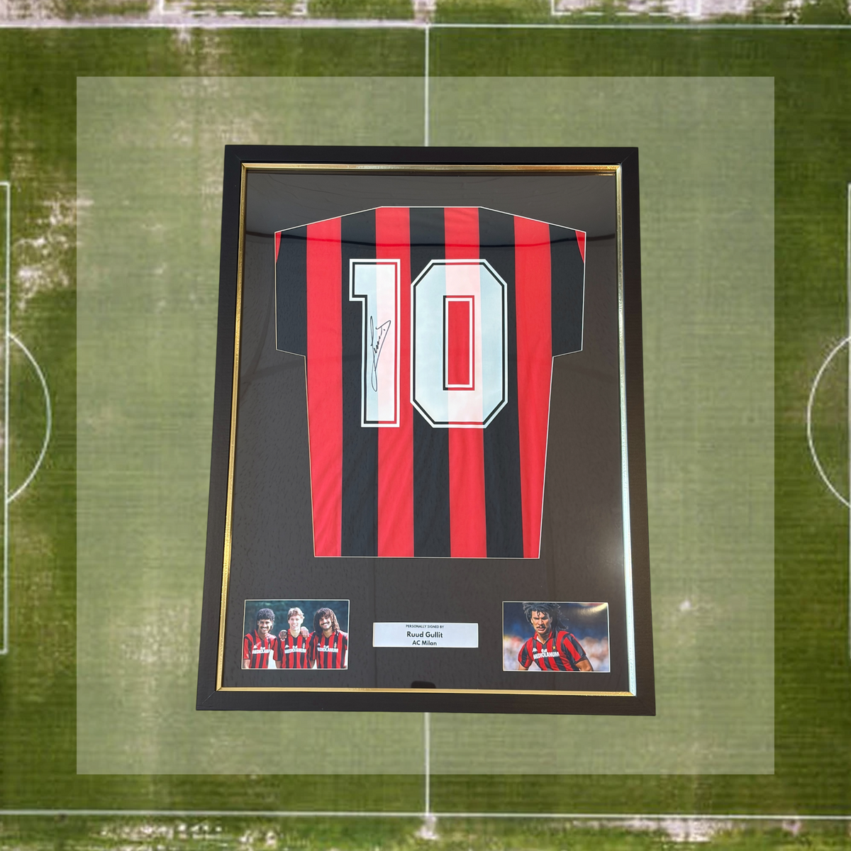Ruud Gullit - AC Milan - Ingelijst shirt