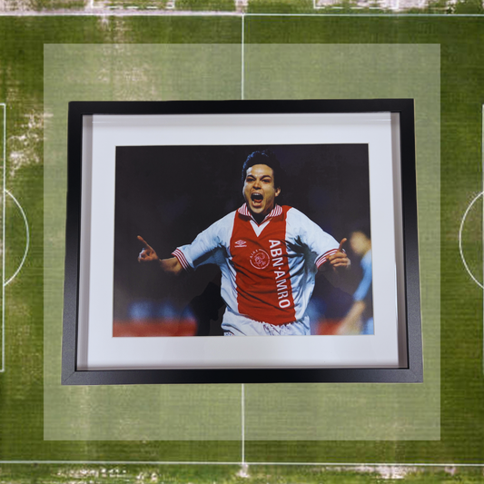 Pre order : Jari Litmanen foto - Ajax thuisshirt
