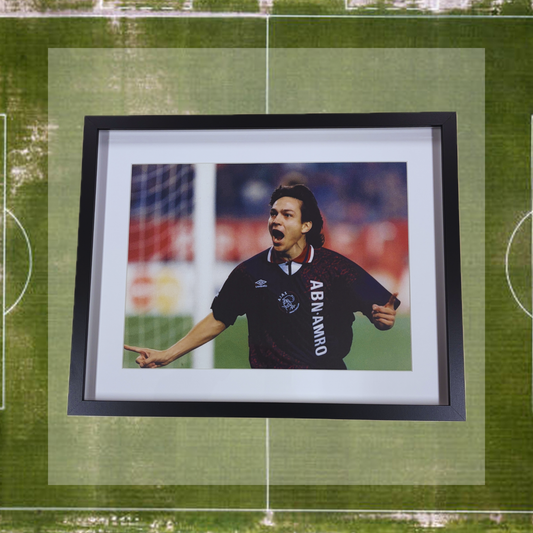 Pre order : Jari Litmanen foto - Ajax uitshirt